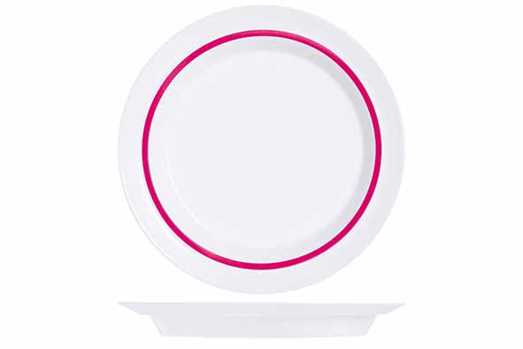 Autonomy Red Assiette 19cm